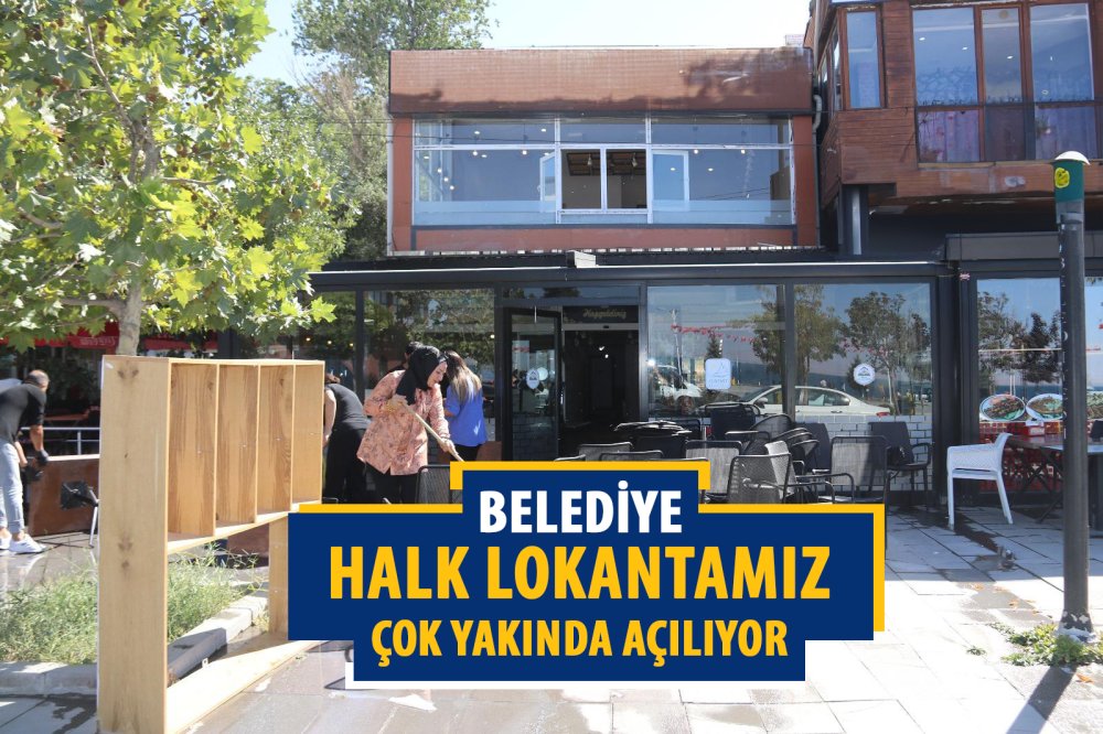 Belediye Halk Lokantamız çok yakında açılıyor