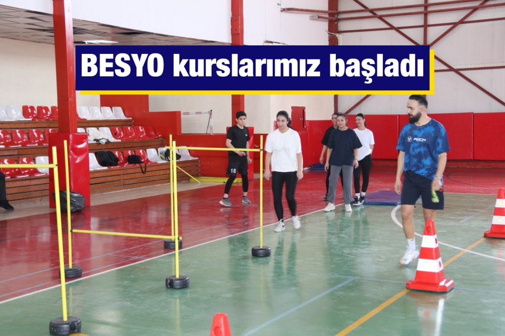 BESYO kurslarımız  başladı