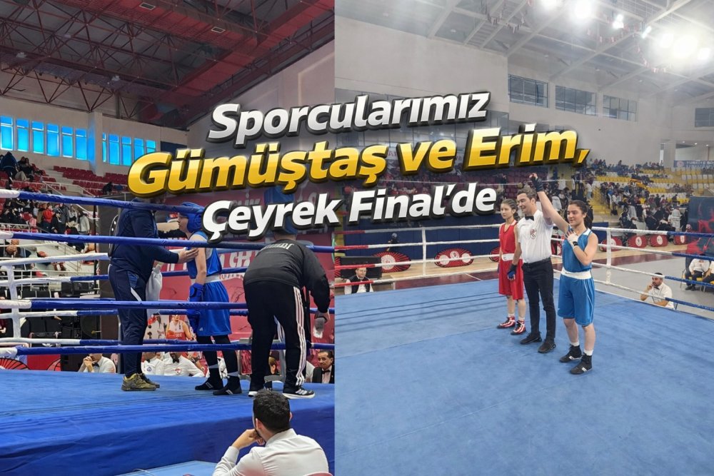 Edremitli boksörler Türkiye Şampiyonası’nda çeyrek finalde