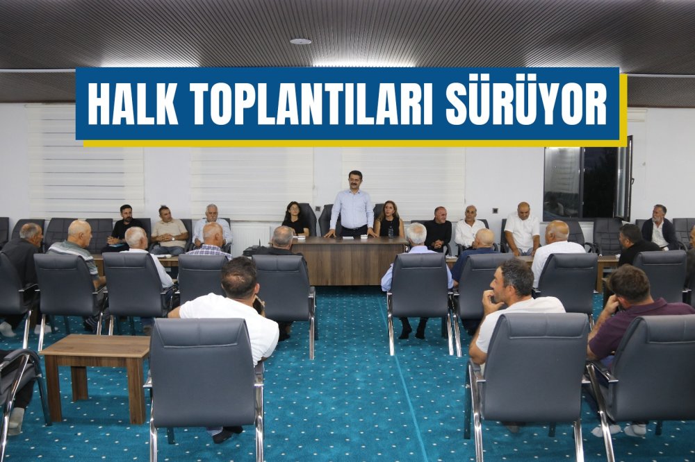 Halk buluşmaları devam ediyor