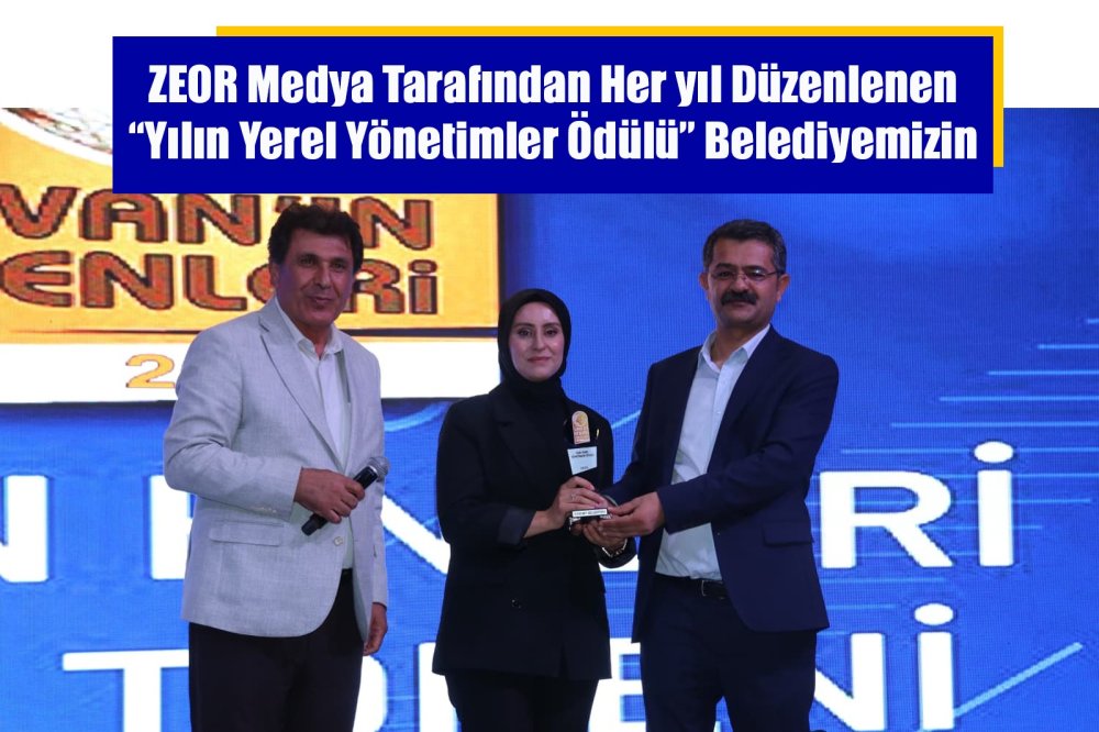 “Yılın Yerel Yönetimler Ödülü” belediyemizin